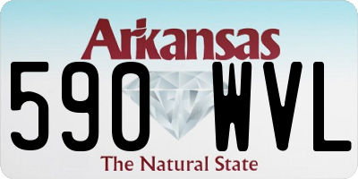 AR license plate 590WVL