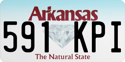 AR license plate 591KPI