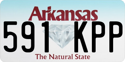 AR license plate 591KPP