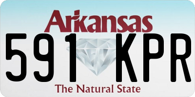 AR license plate 591KPR