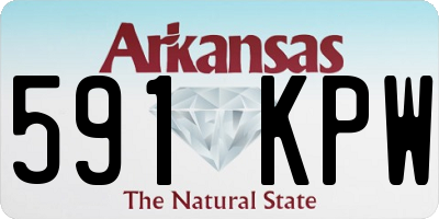 AR license plate 591KPW