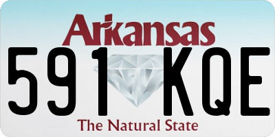 AR license plate 591KQE