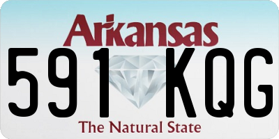 AR license plate 591KQG