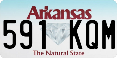 AR license plate 591KQM