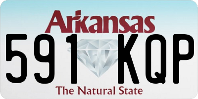 AR license plate 591KQP