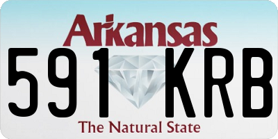 AR license plate 591KRB