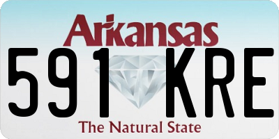 AR license plate 591KRE