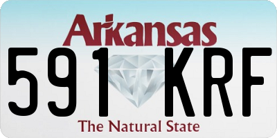 AR license plate 591KRF