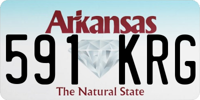 AR license plate 591KRG