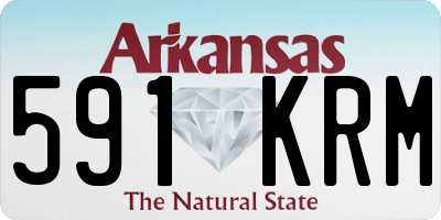 AR license plate 591KRM