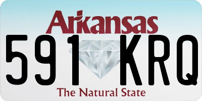 AR license plate 591KRQ