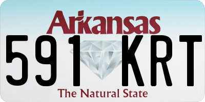 AR license plate 591KRT