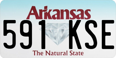AR license plate 591KSE