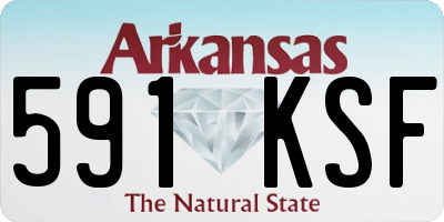 AR license plate 591KSF