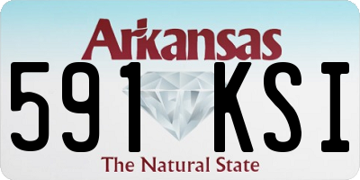 AR license plate 591KSI