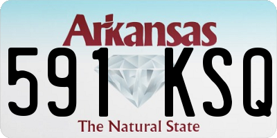 AR license plate 591KSQ