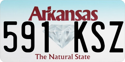 AR license plate 591KSZ