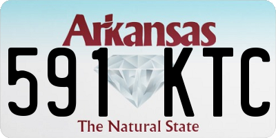AR license plate 591KTC