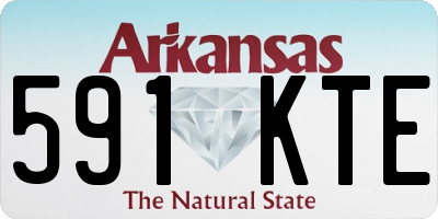 AR license plate 591KTE