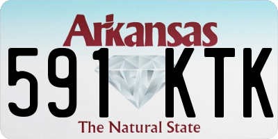 AR license plate 591KTK
