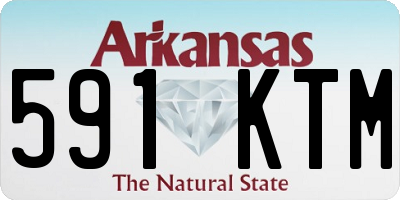 AR license plate 591KTM