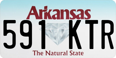 AR license plate 591KTR
