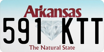 AR license plate 591KTT