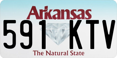 AR license plate 591KTV