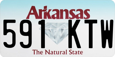 AR license plate 591KTW