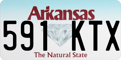 AR license plate 591KTX