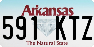 AR license plate 591KTZ