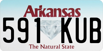 AR license plate 591KUB