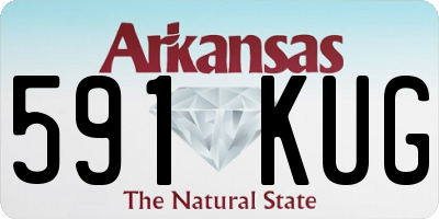 AR license plate 591KUG