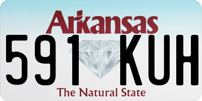 AR license plate 591KUH
