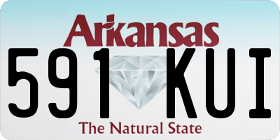 AR license plate 591KUI