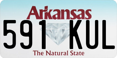 AR license plate 591KUL