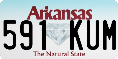 AR license plate 591KUM