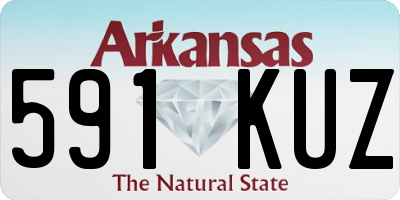 AR license plate 591KUZ