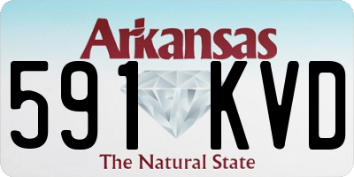 AR license plate 591KVD