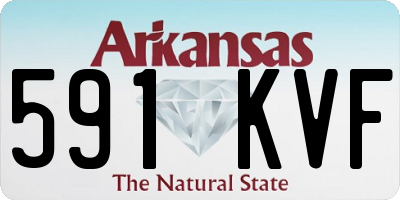 AR license plate 591KVF
