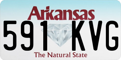 AR license plate 591KVG
