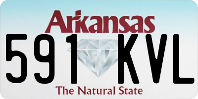 AR license plate 591KVL