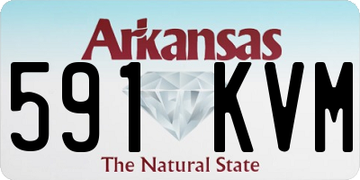 AR license plate 591KVM
