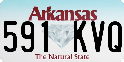 AR license plate 591KVQ