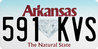 AR license plate 591KVS