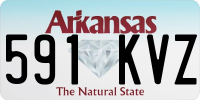 AR license plate 591KVZ