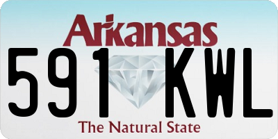 AR license plate 591KWL