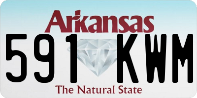 AR license plate 591KWM