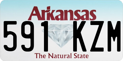 AR license plate 591KZM