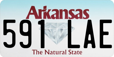 AR license plate 591LAE
